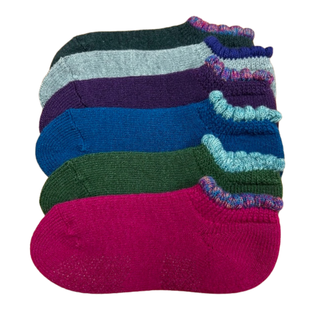 Cherrystone/Thermal Wool Slipper Socks | Grips | M