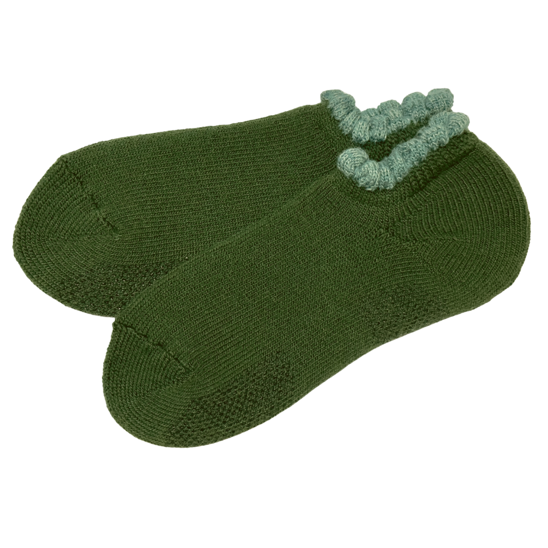 Cherrystone/Thermal Wool Slipper Socks | Grips | L