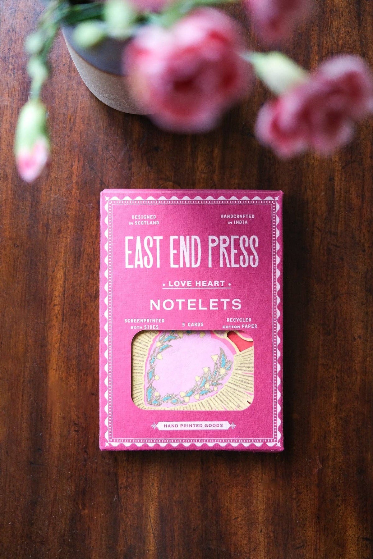 East End Press/Love Heart Notelet Set