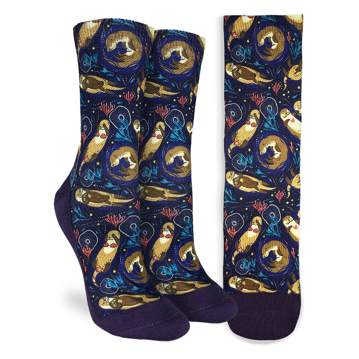 Good Luck Sock Women&#39;s Sea Otters Socks
