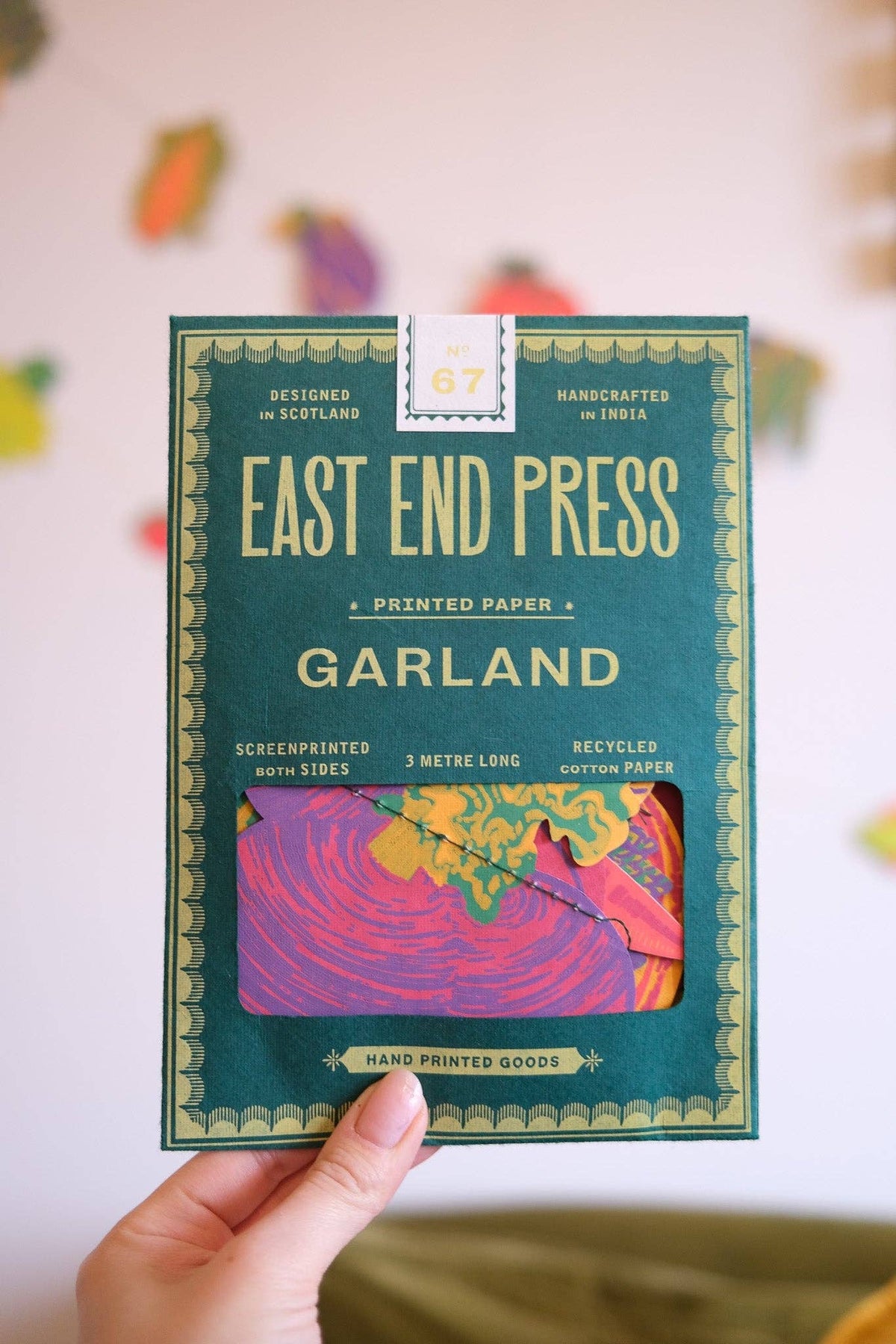 East End Press/VEGETABLE SEWN GARLAND