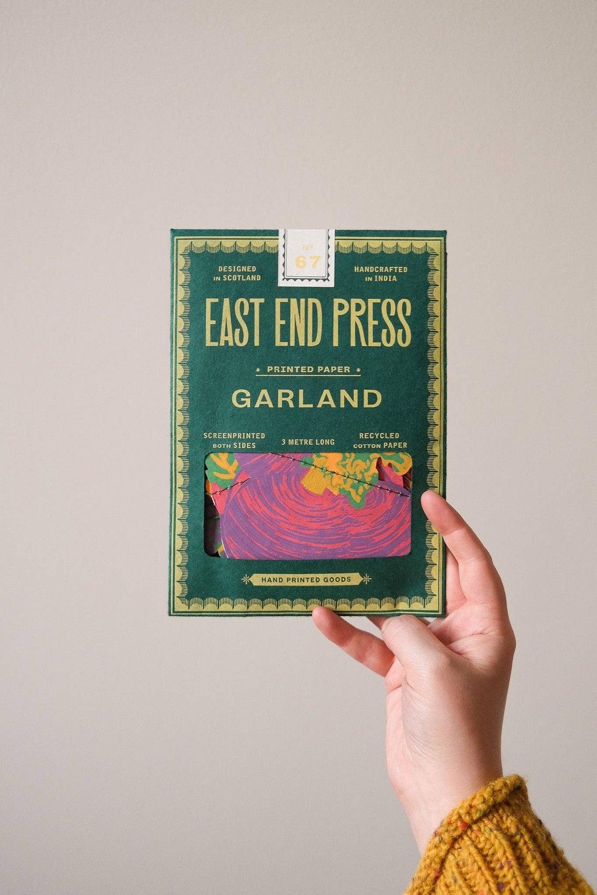 East End Press/VEGETABLE SEWN GARLAND