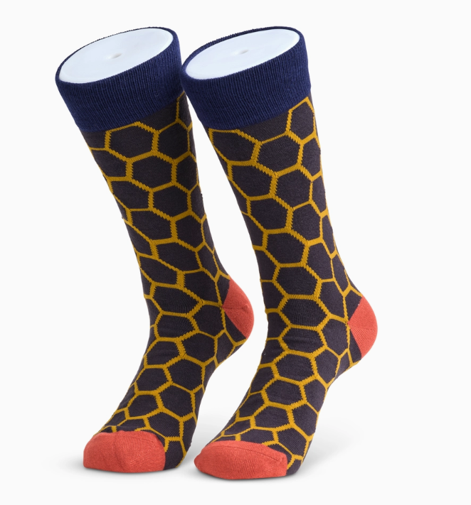 Quintessential Bamboo Socks Mens Socks - Hive Mustard