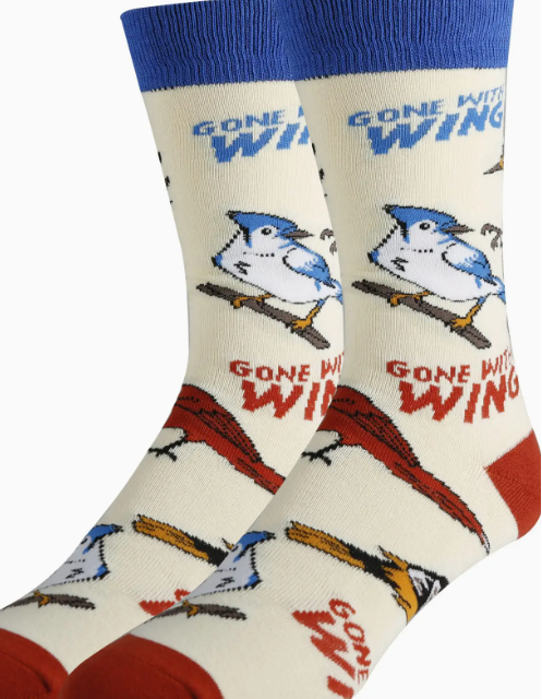 Oooh Yeah! Birds the Word | Unisex Funny Crew Socks