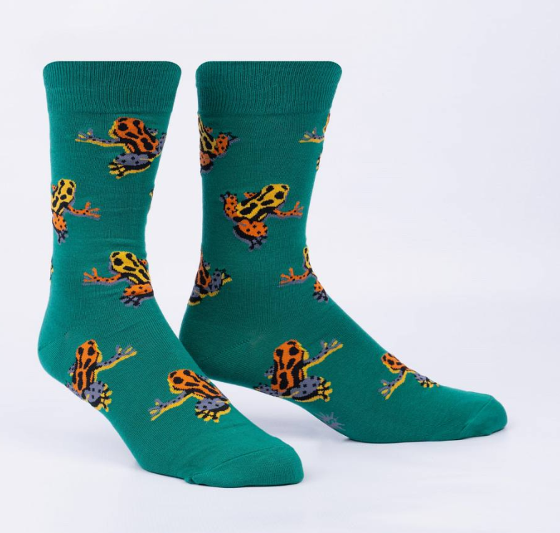 Sock it to Me/Men&#39;s Crew: Poison Dart Frog