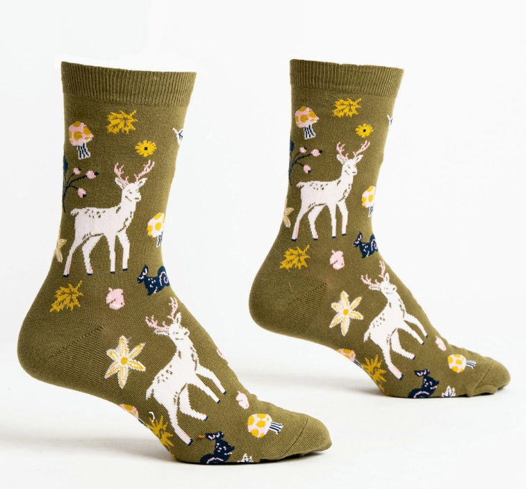 Sock it to Me/SWomen&#39;s Crew: I See You Over Deer