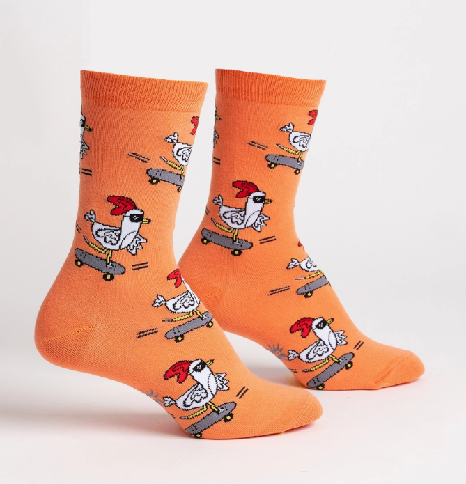 Sock it to Me/Women&#39;s Crew: Rad Chicken