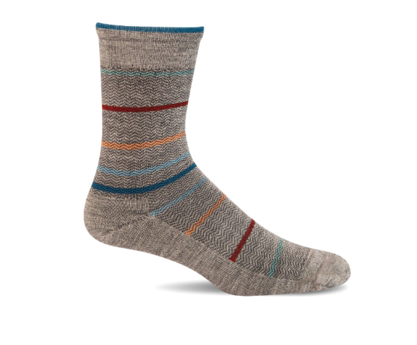 Sockwell/Men's Herringbone Stripe | Essential Comfort Socks