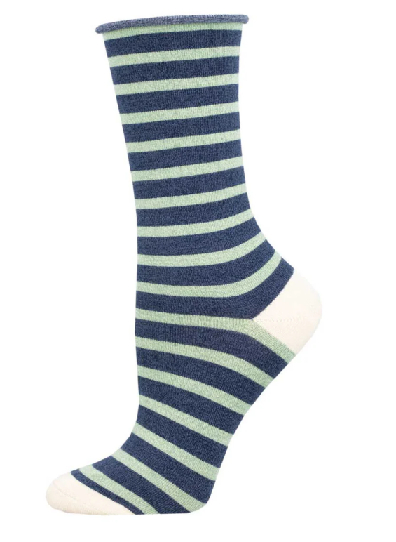 Socksmith/Sailor Stripe roll-top