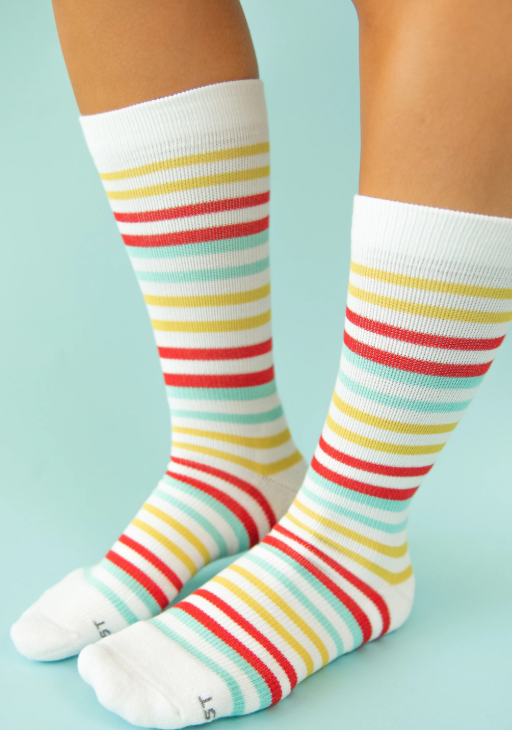World&#39;s Softest Socks/Sensitive Support Fit Fashion Crew
