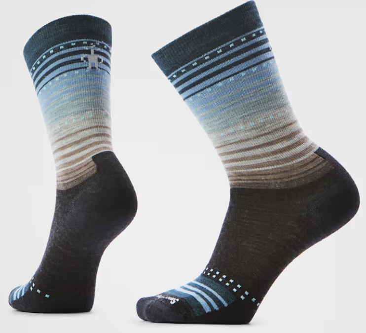 Smartwool/Everyday Stitch Stripe Crew Socks/brown