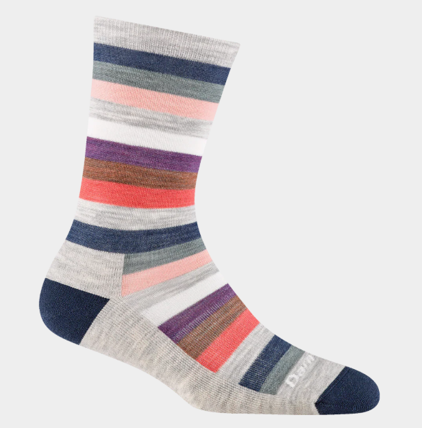 Darn Tough 1644 Mystic Stripe Crew Light Cushion women's sock