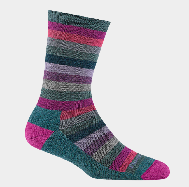 Darn Tough 1644 Mystic Stripe Crew Light Cushion women's sock