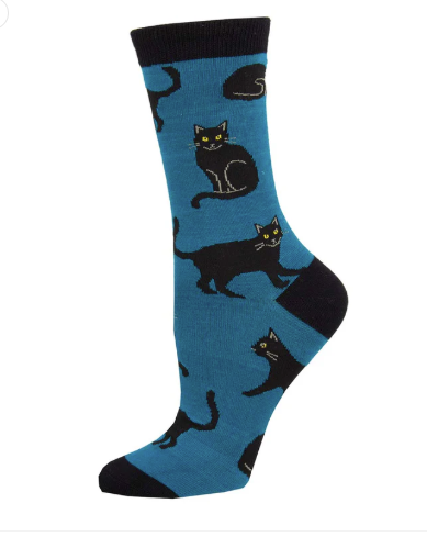 Socksmith/Black Cat/blue