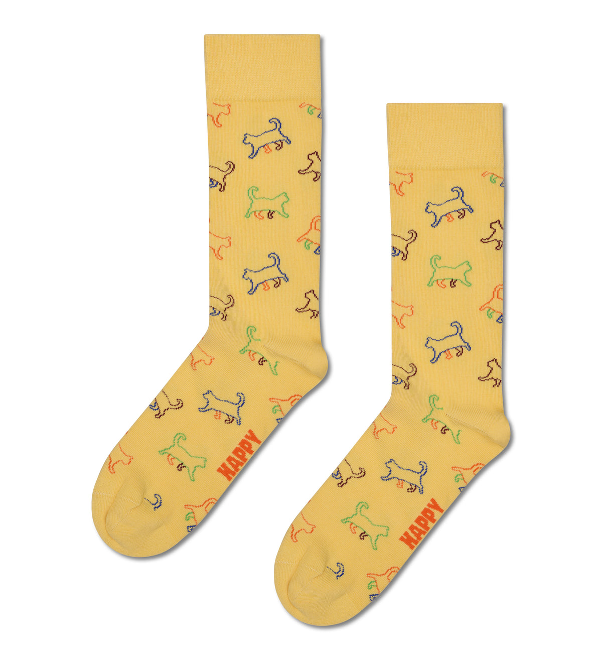 Happy Socks/Kitten love natural dye sock