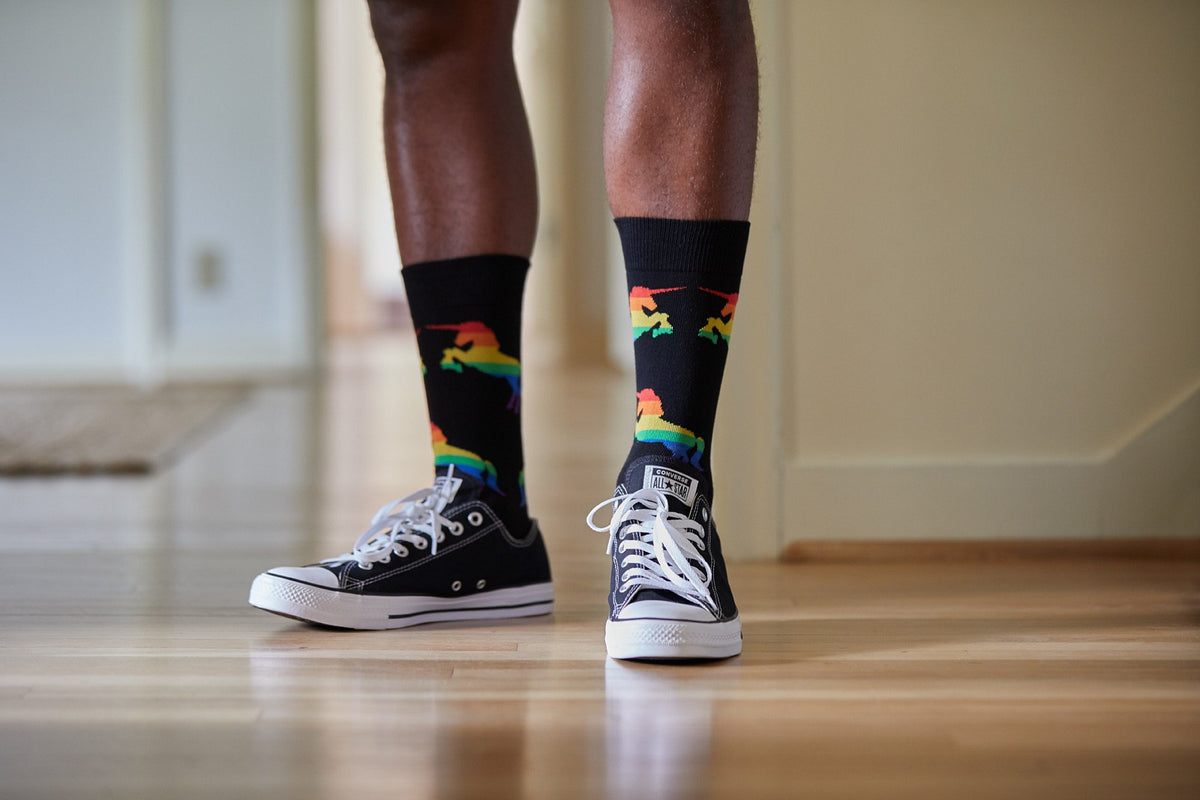 Sock It To Me Pride and Fabulousness men&#39;s sock