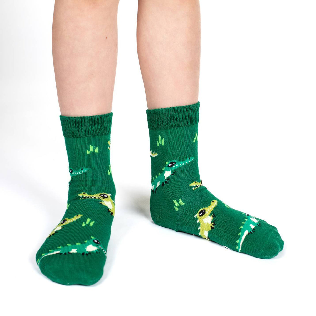 Good Luck Sock/Hippopotamus, Crocodiles &amp; Dinosaurs kids&#39; sock set