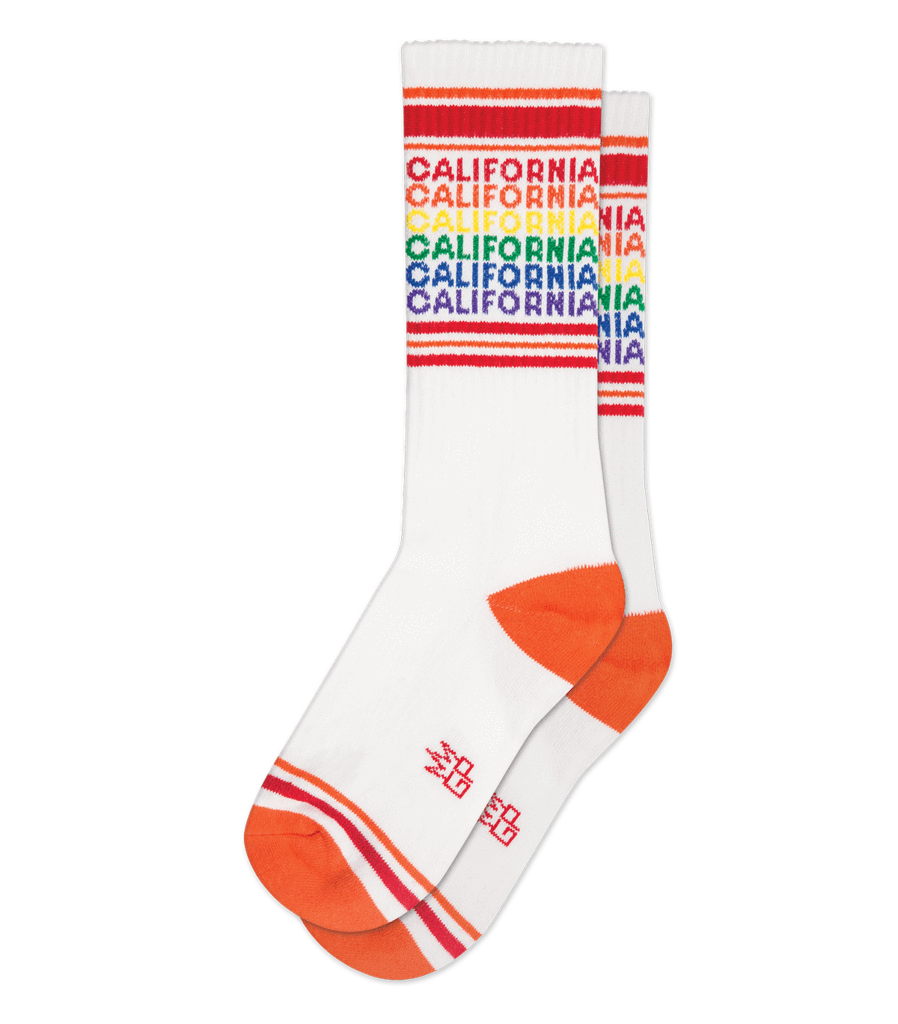 Gumball Poodle California women&#39;s and men&#39;s sock