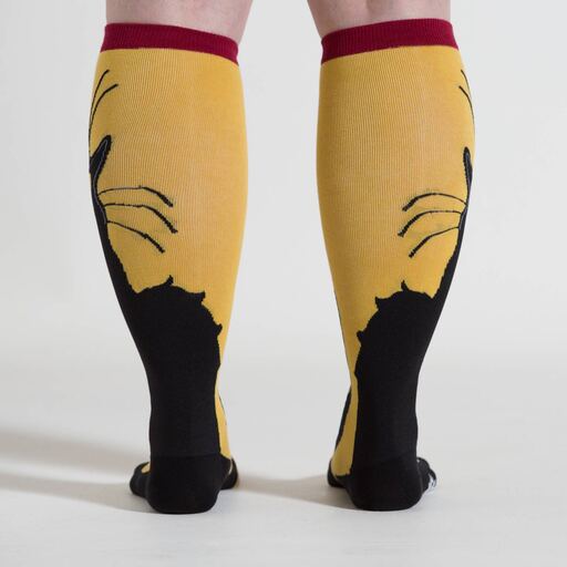 Sock it to Me Chat Noir extra-stretchy women&#39;s and men&#39;s socks
