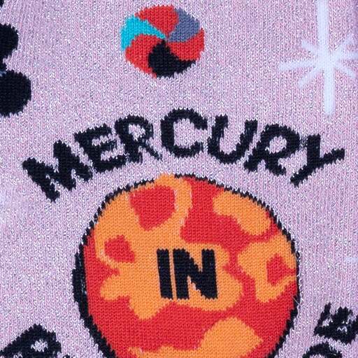 Sock It To Me Mercury In Retrograde women&#39;s sock