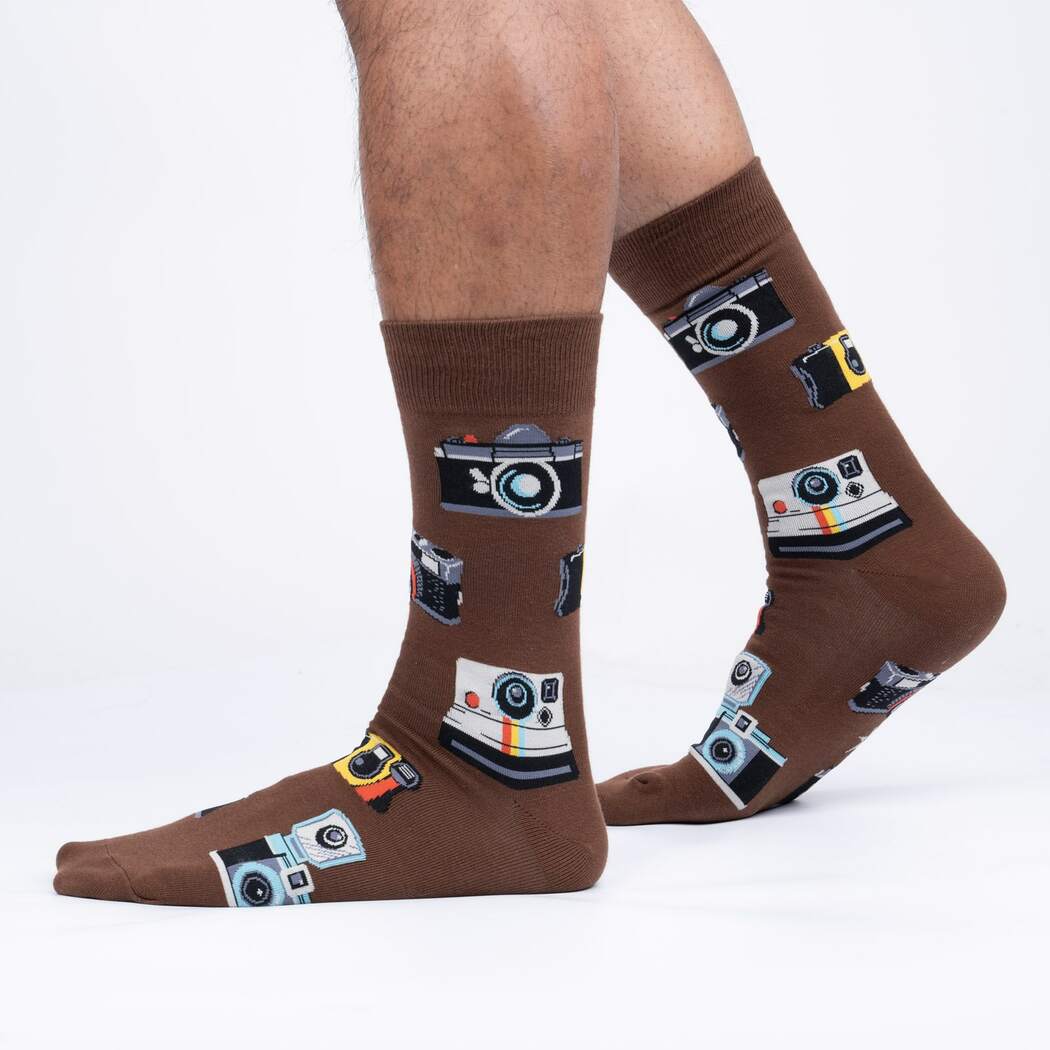 Sock It To Me Strike a Pose men&#39;s socks