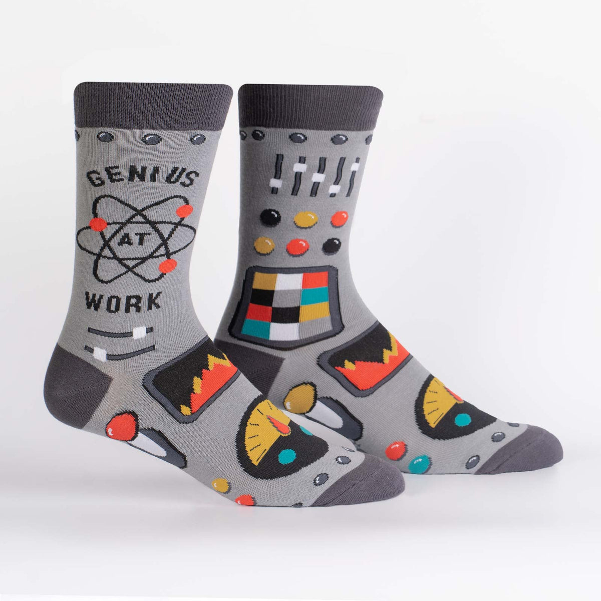 Sock It To Me Genius At Work men&#39;s and kids&#39; socks