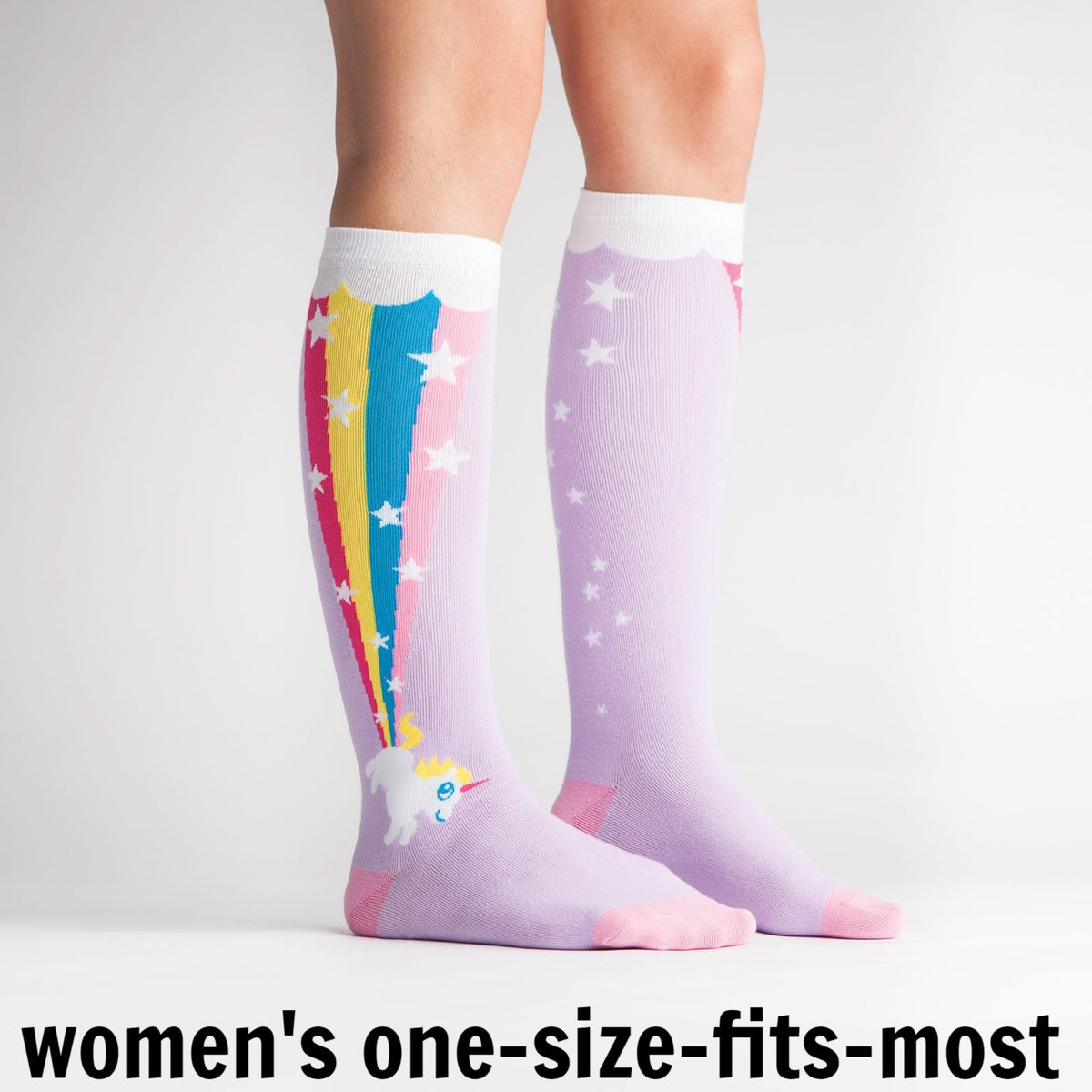 Sock It To Me Rainbow Blast women&#39;s, kids&#39;, and extra-stretchy socks