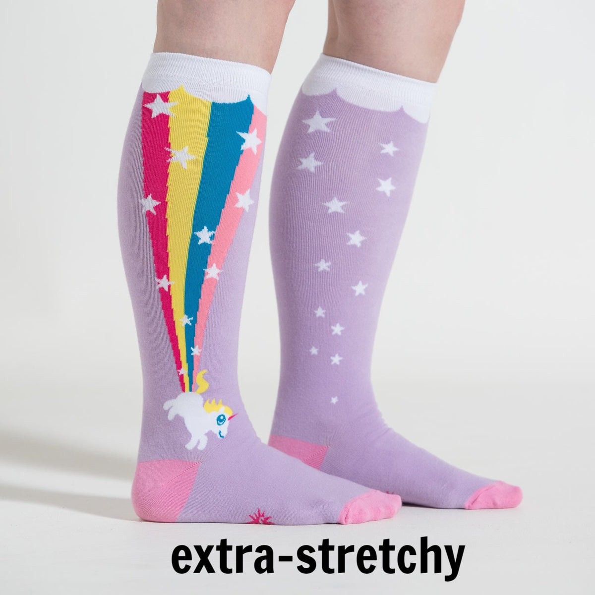 Sock It To Me Rainbow Blast women&#39;s and extra-stretchy socks