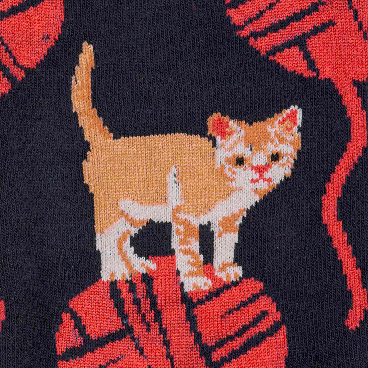 Sock It To Me Kitten Knittin&#39; women&#39;s sock
