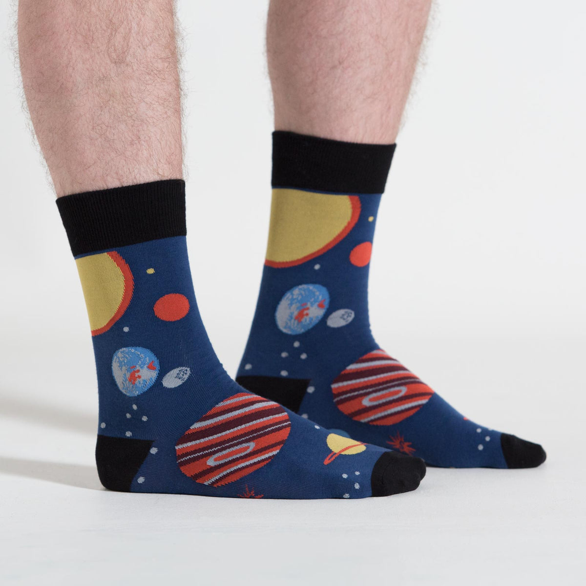 Sock It To Me Planets men&#39;s sock